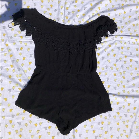 Off the Shoulder Romper - Picture 1 of 1